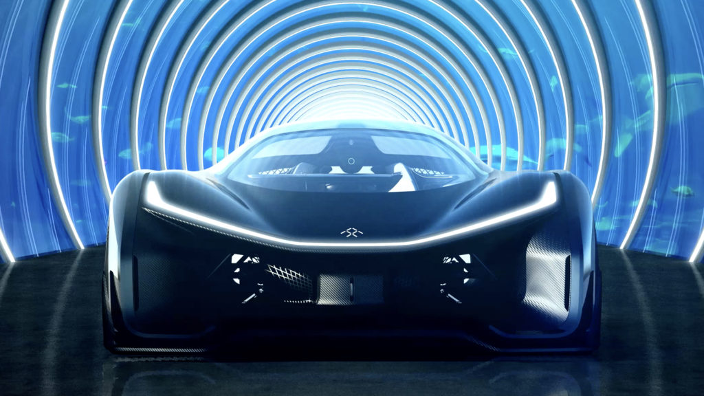 Faraday Future test drive