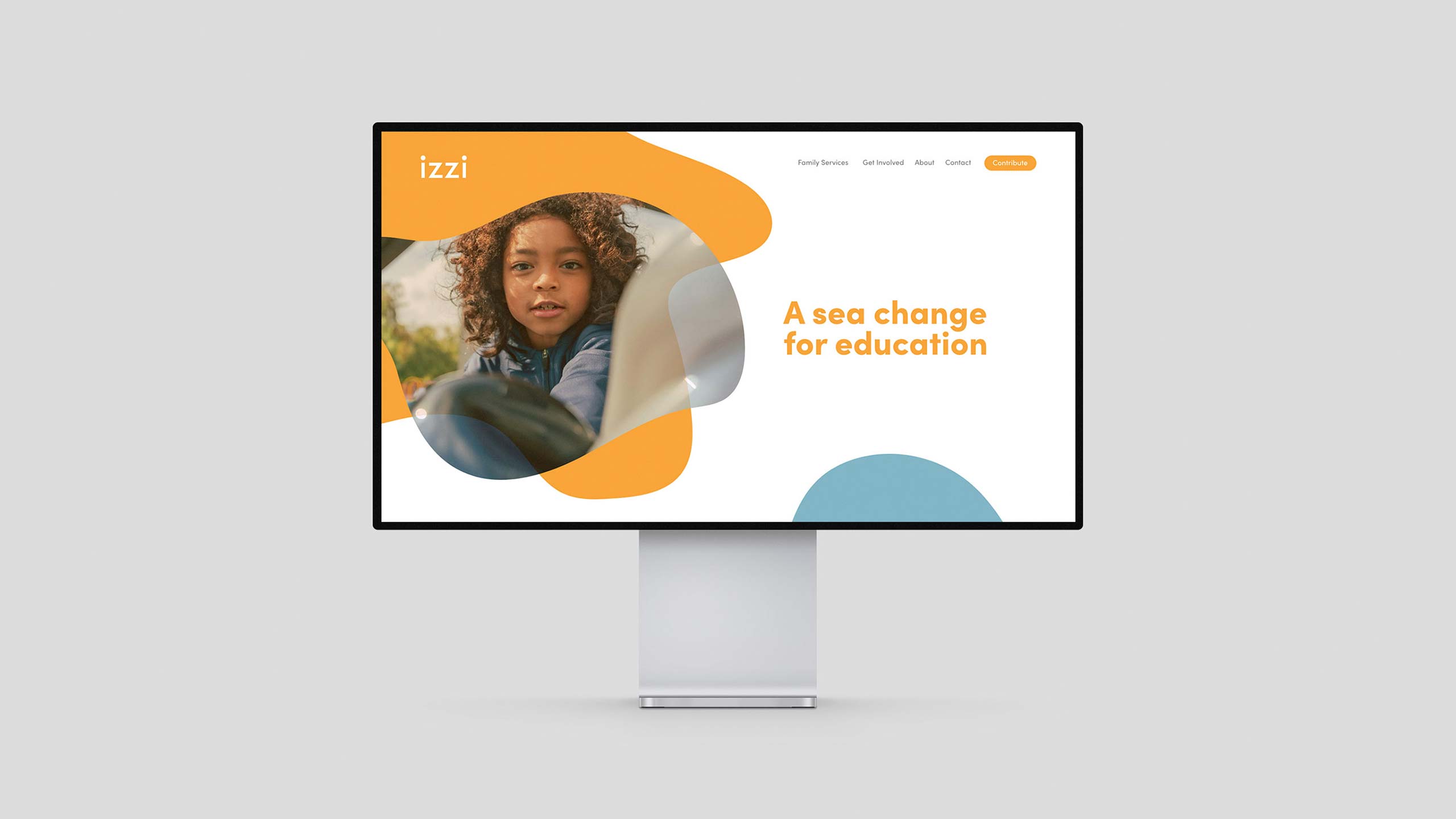 Izzi website home page