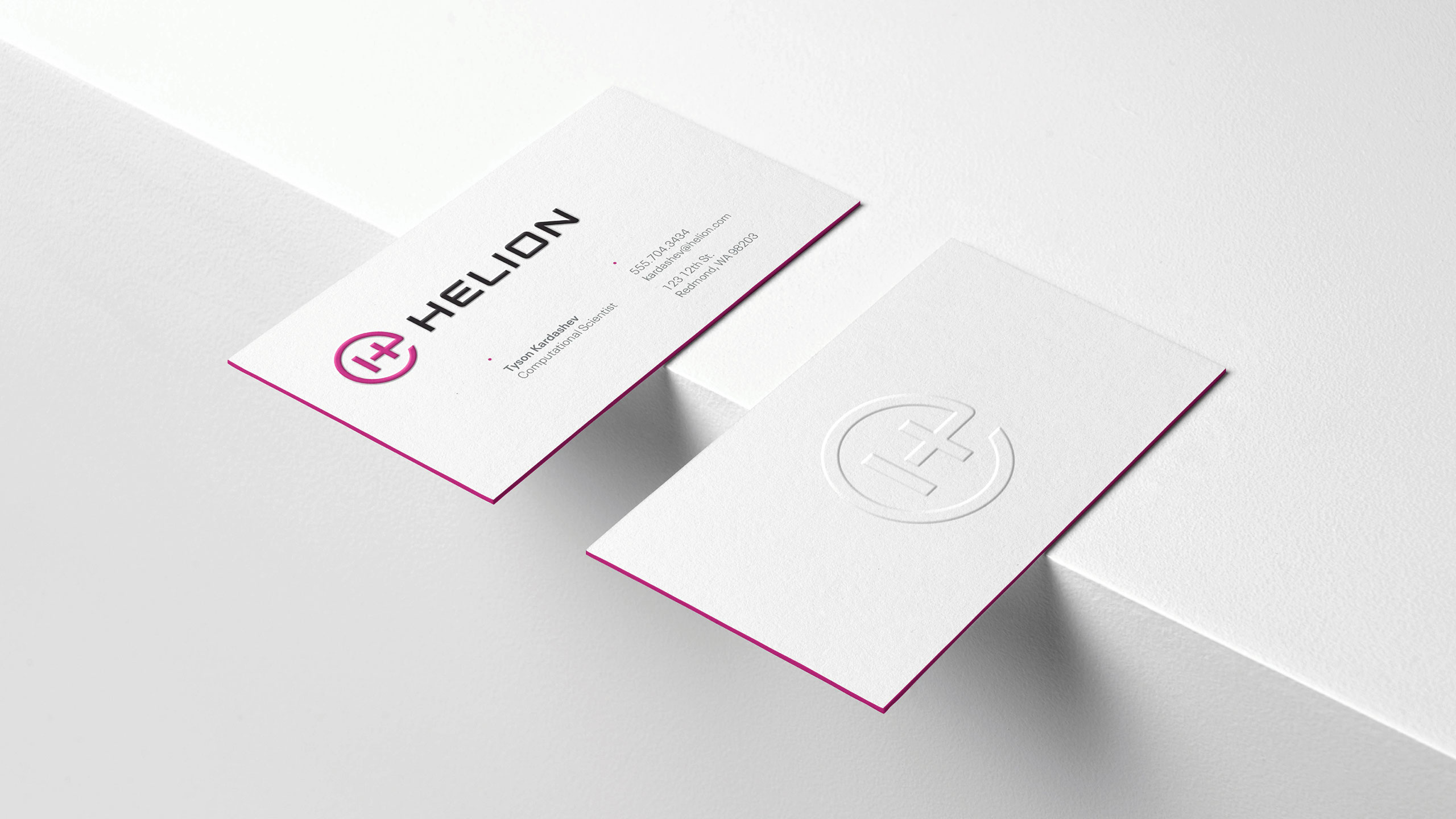 Helion Business Cards