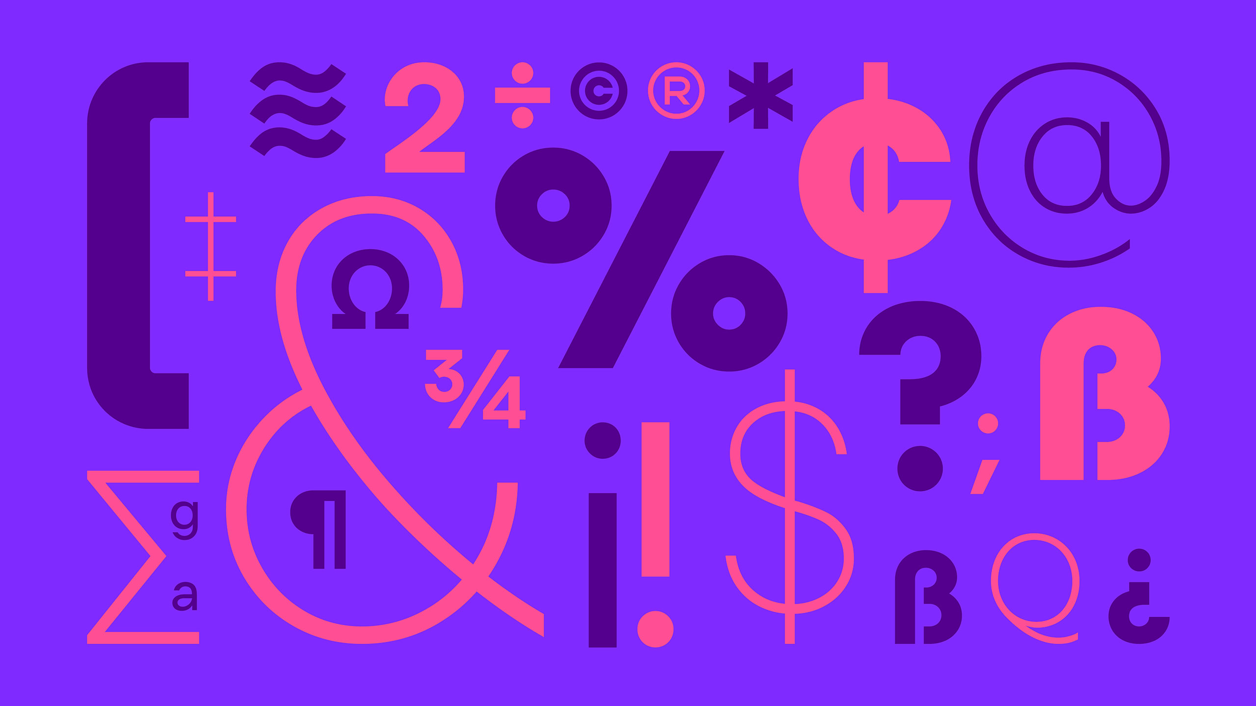Novi Font Key Glyphs