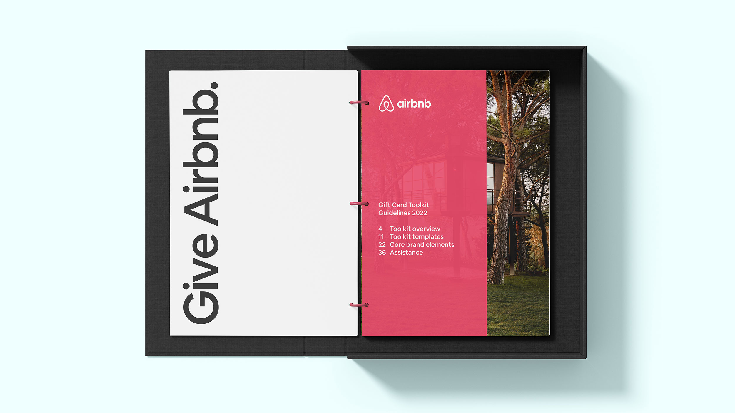 Airbnb Gift Cards Binder