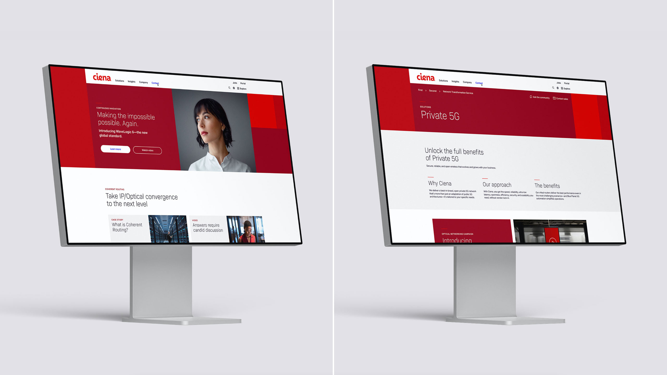 Ciena Web Design