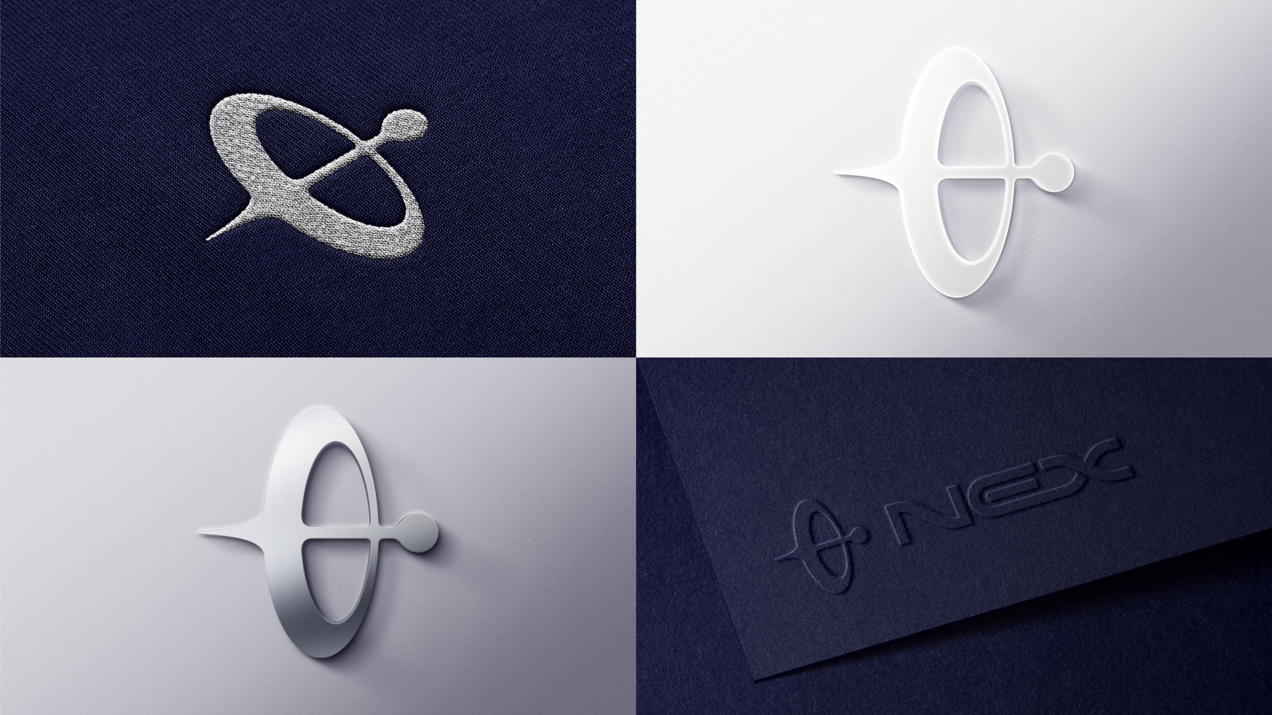 NEX Logo in Different Materials