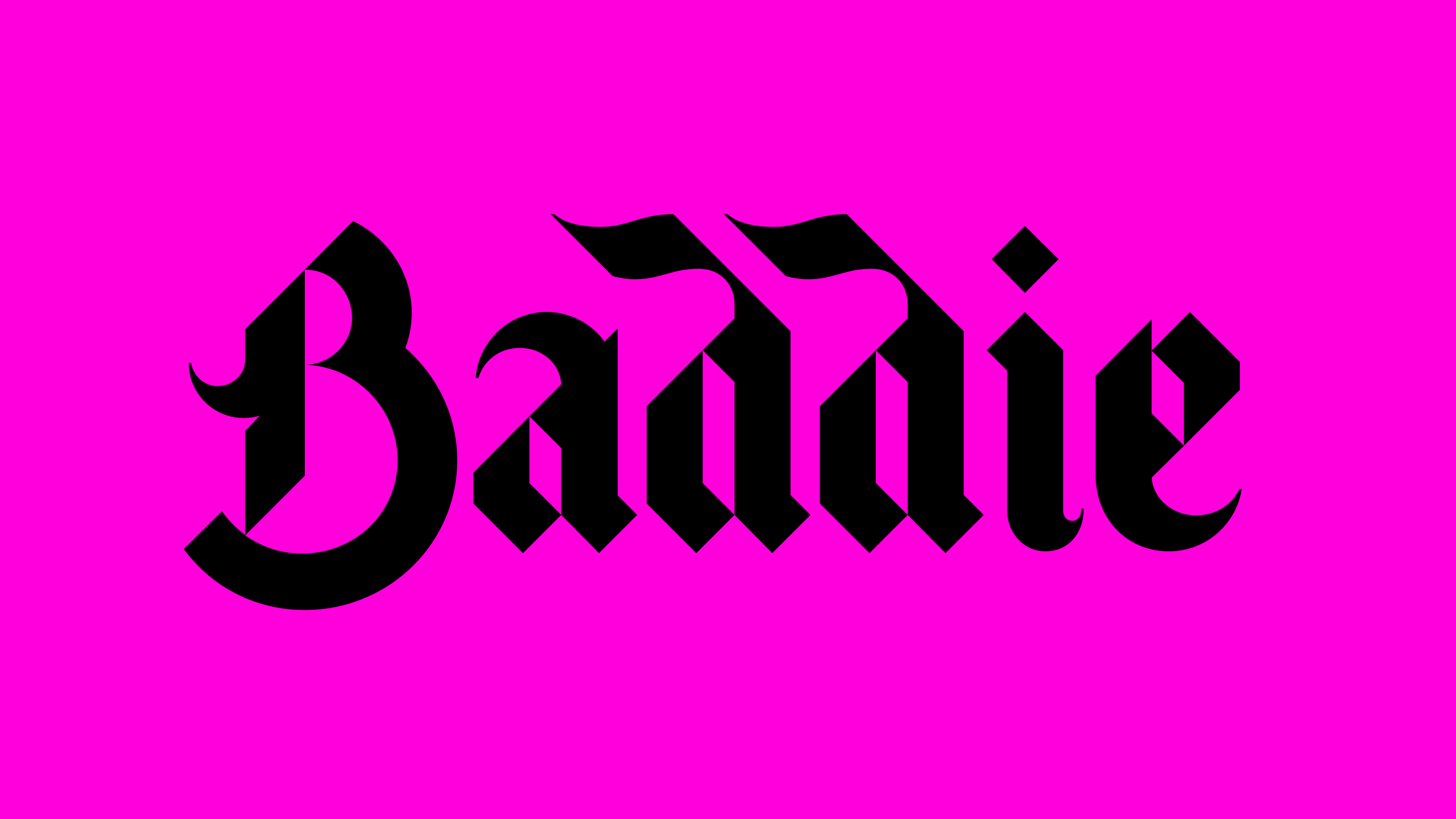 Typesetting sample for Blacklein font